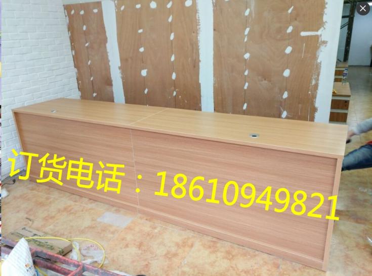 Bàn ghế văn phòng lễ tân bàn quầy thu ngân bàn sơn quầy bar mặt trước - Nội thất văn phòng bàn làm việc gỗ cao su